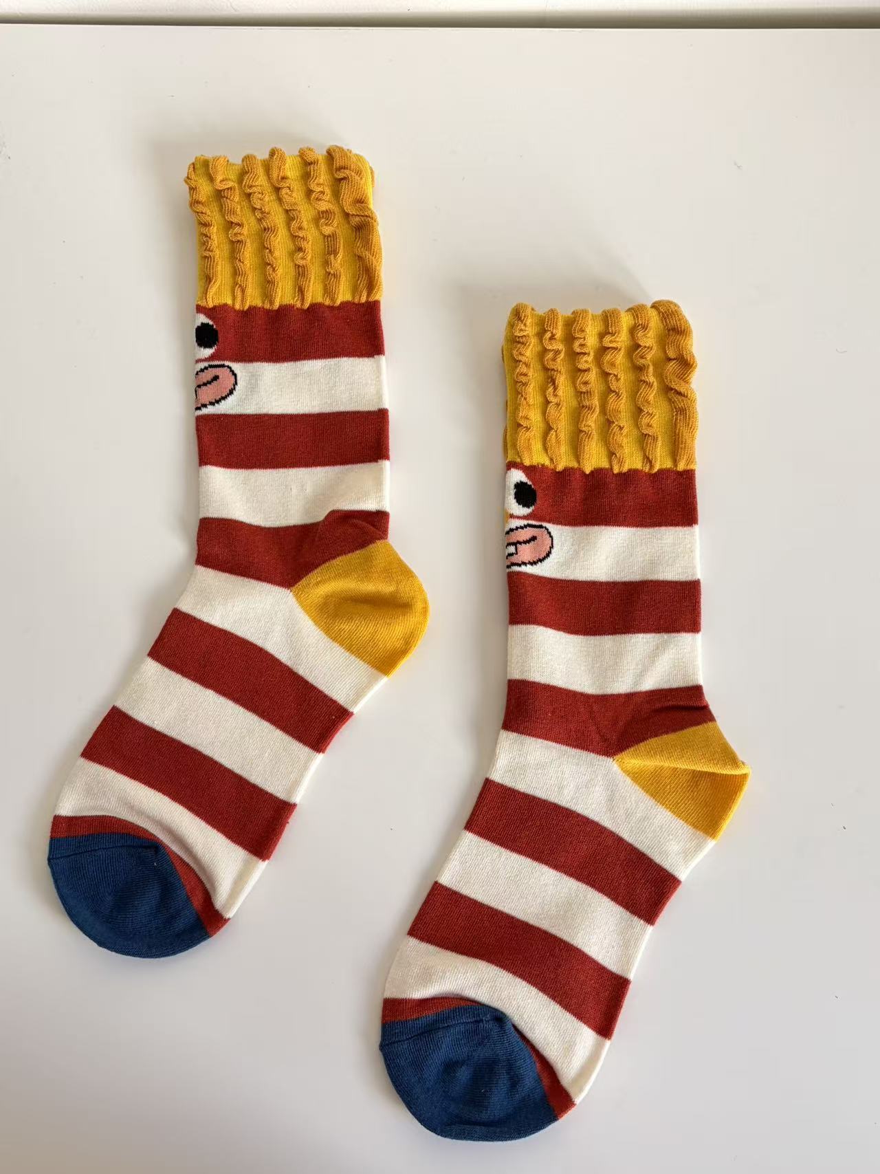 The Fry-Day- Women's Crew Socks