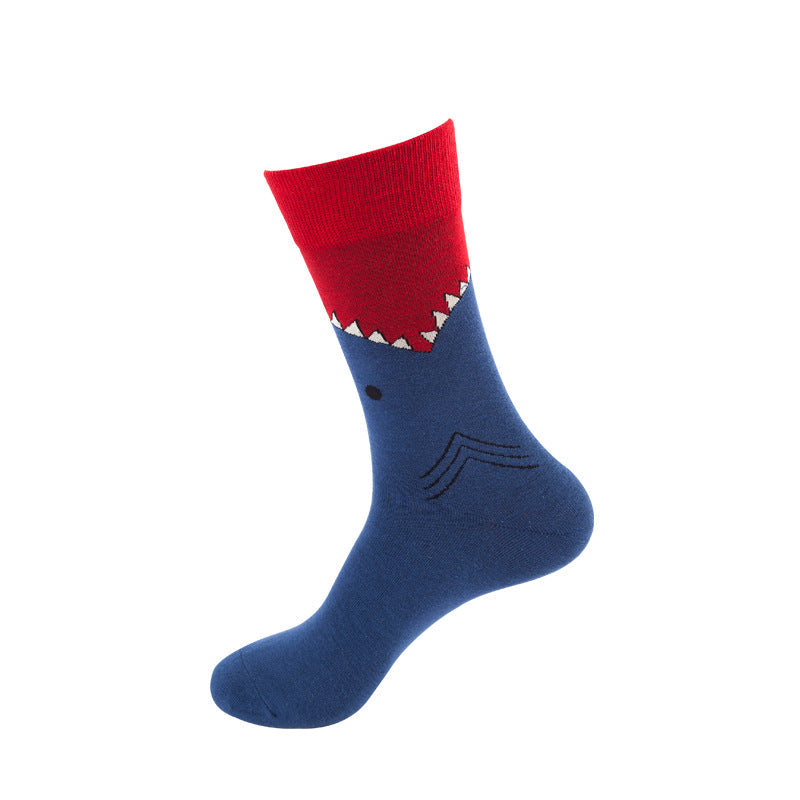 Colorful Mid-Calf Crew Socks – Trendy Unisex Socks for Spring & Fall