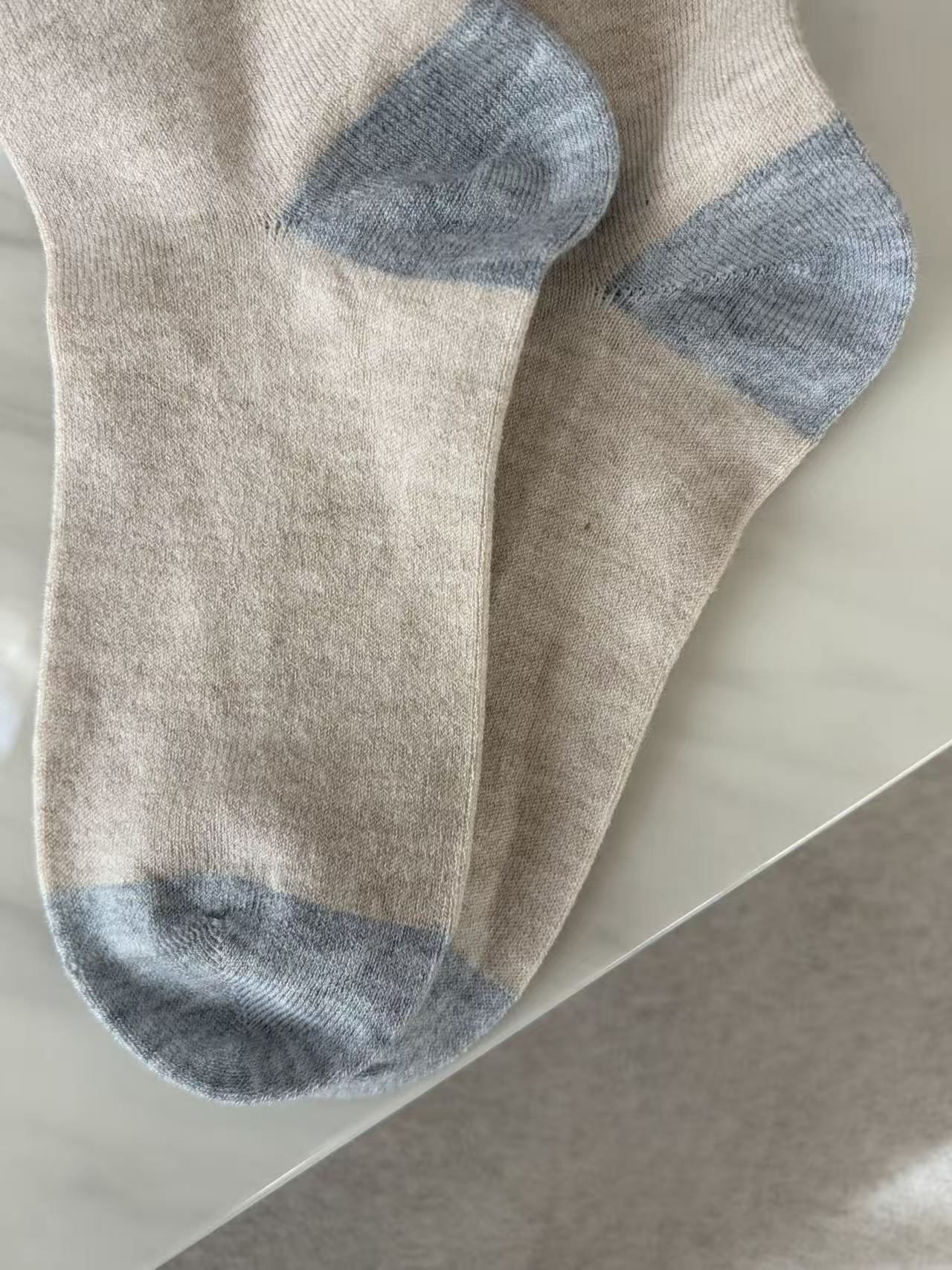 Wool-Blend Fuzzy Animal Motif Crew Socks