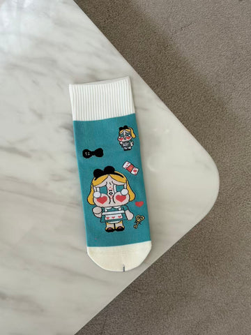 Cry Baby Socks- Women's Crew Socks
