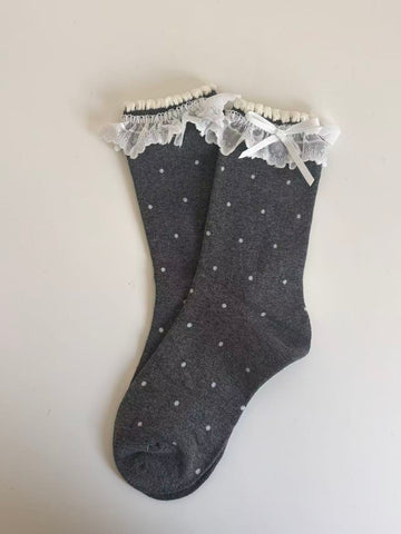 Juliette Lace Ruffle Socks