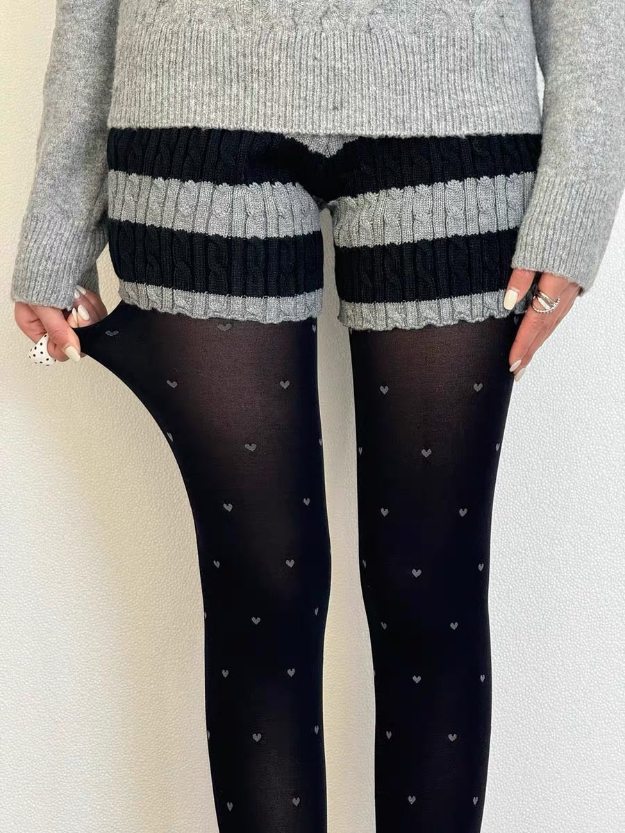 Sweetheart Fleece Tights