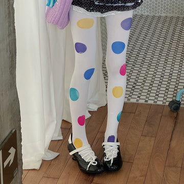 Candy Dot Tights