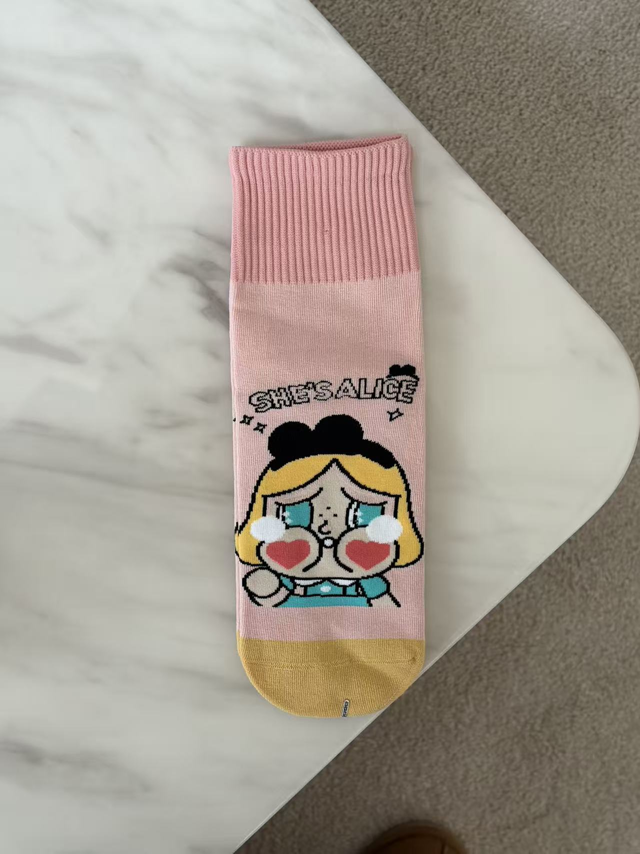 Cry Baby Socks- Women's Crew Socks