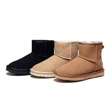Sheepskin Mini Ankle Boots