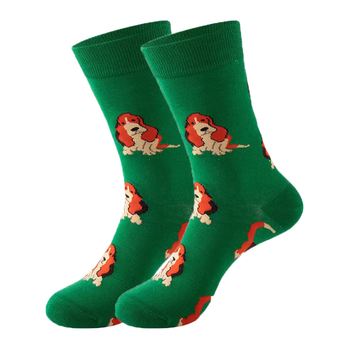 Trendy Mid-Calf Cotton Socks – Unisex Fall & Winter Crew Socks