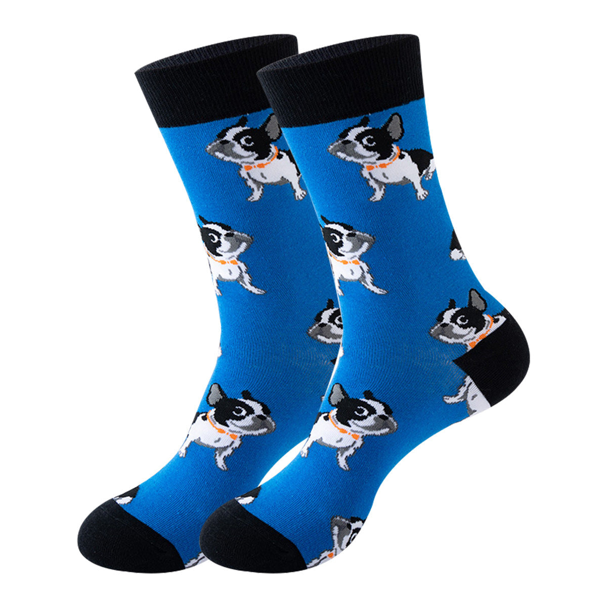 Trendy Mid-Calf Cotton Socks – Unisex Fall & Winter Crew Socks