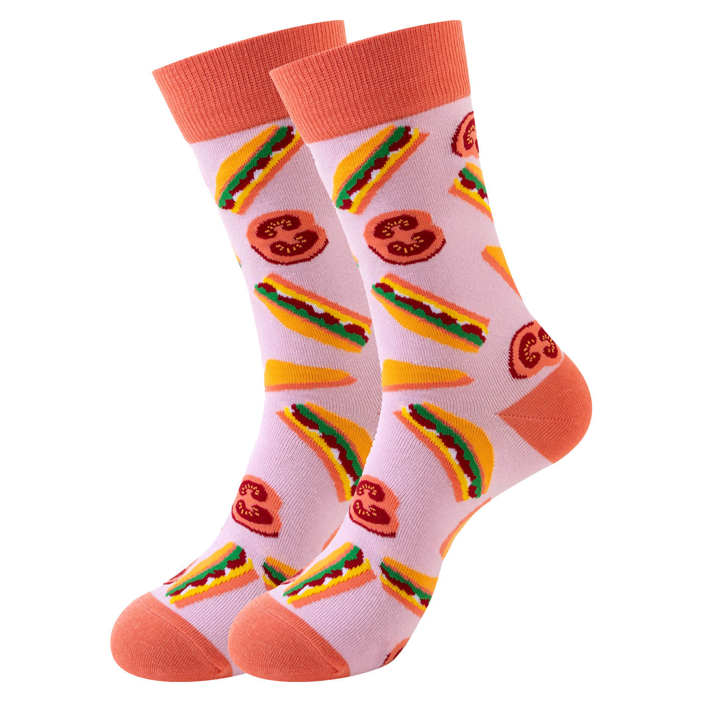 Trendy Mid-Calf Cotton Socks – Unisex Fall & Winter Crew Socks