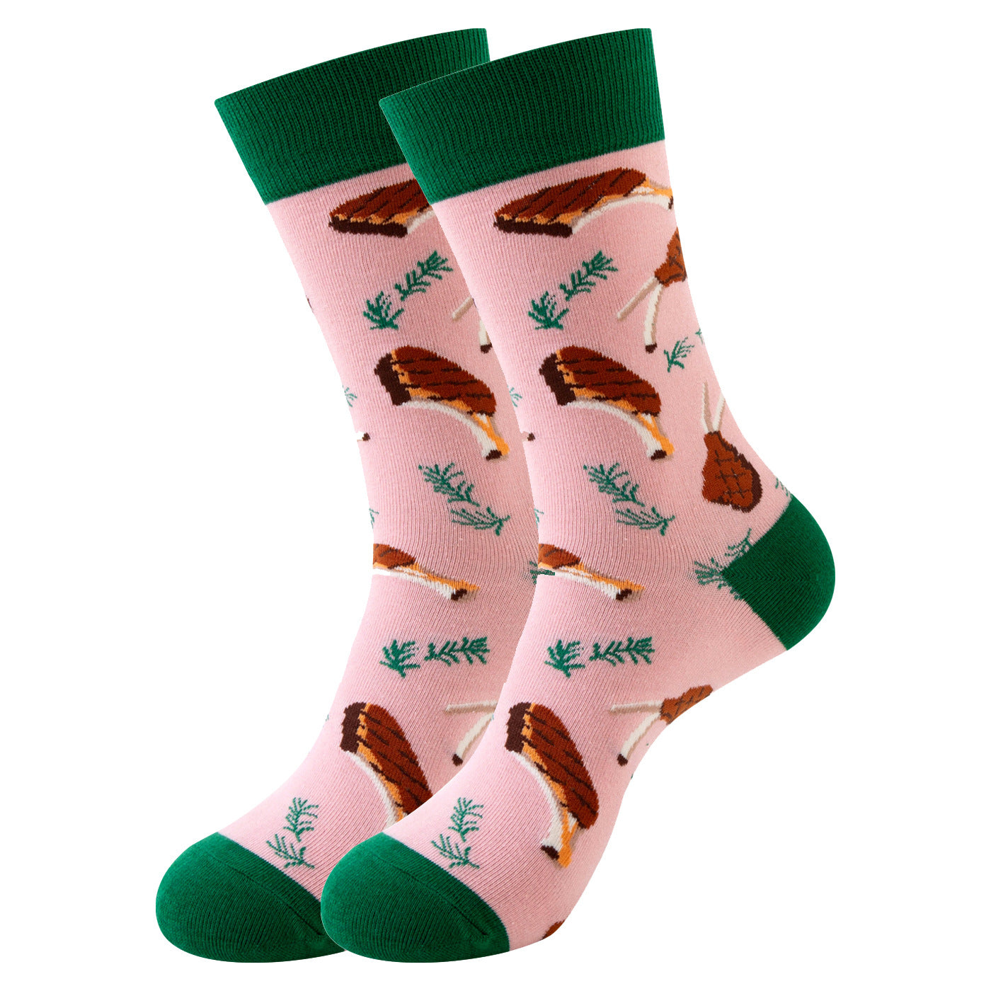 Trendy Mid-Calf Cotton Socks – Unisex Fall & Winter Crew Socks