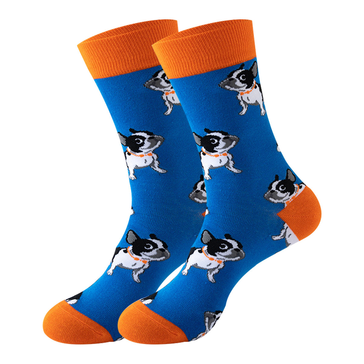 Trendy Mid-Calf Cotton Socks – Unisex Fall & Winter Crew Socks