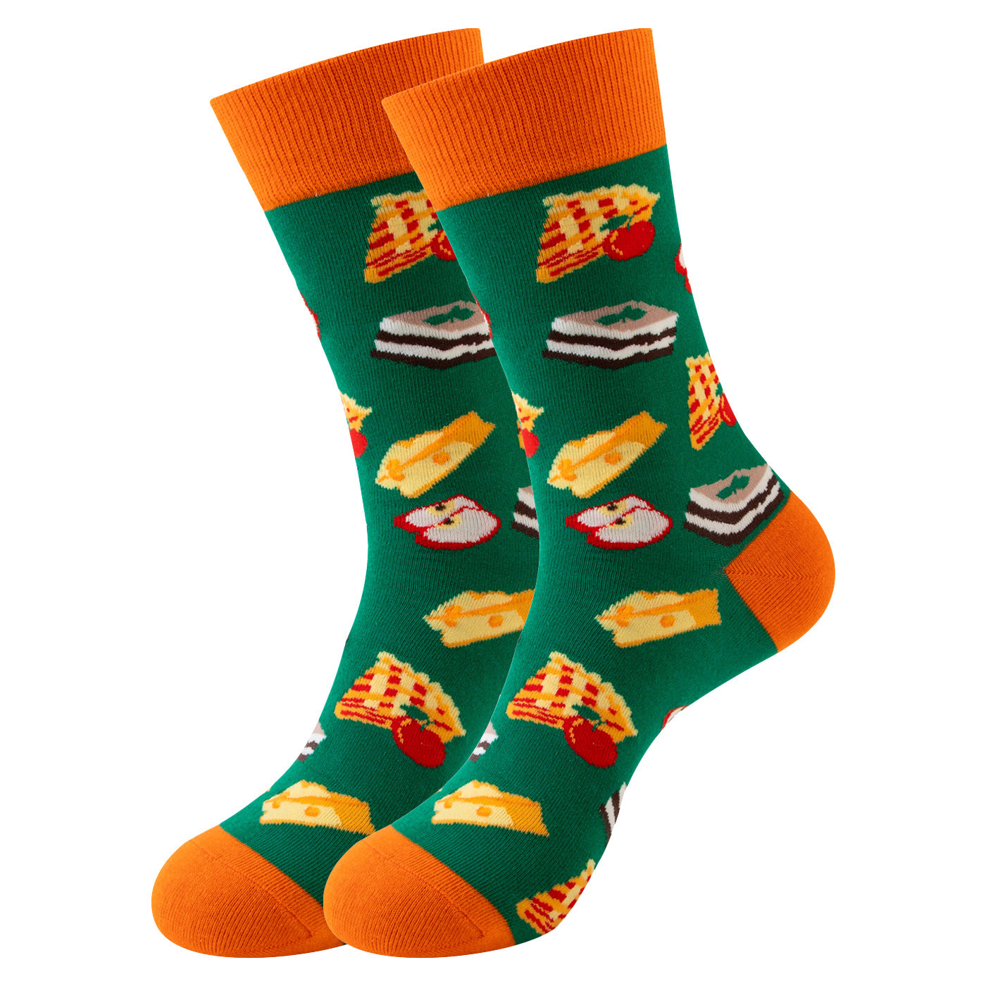 Trendy Mid-Calf Cotton Socks – Unisex Fall & Winter Crew Socks