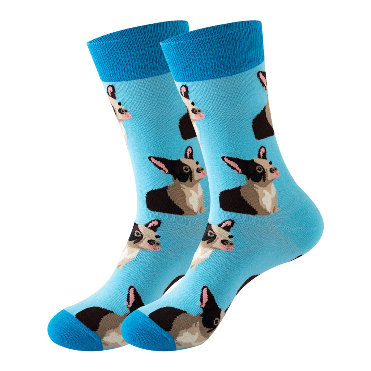 Trendy Mid-Calf Cotton Socks – Unisex Fall & Winter Crew Socks