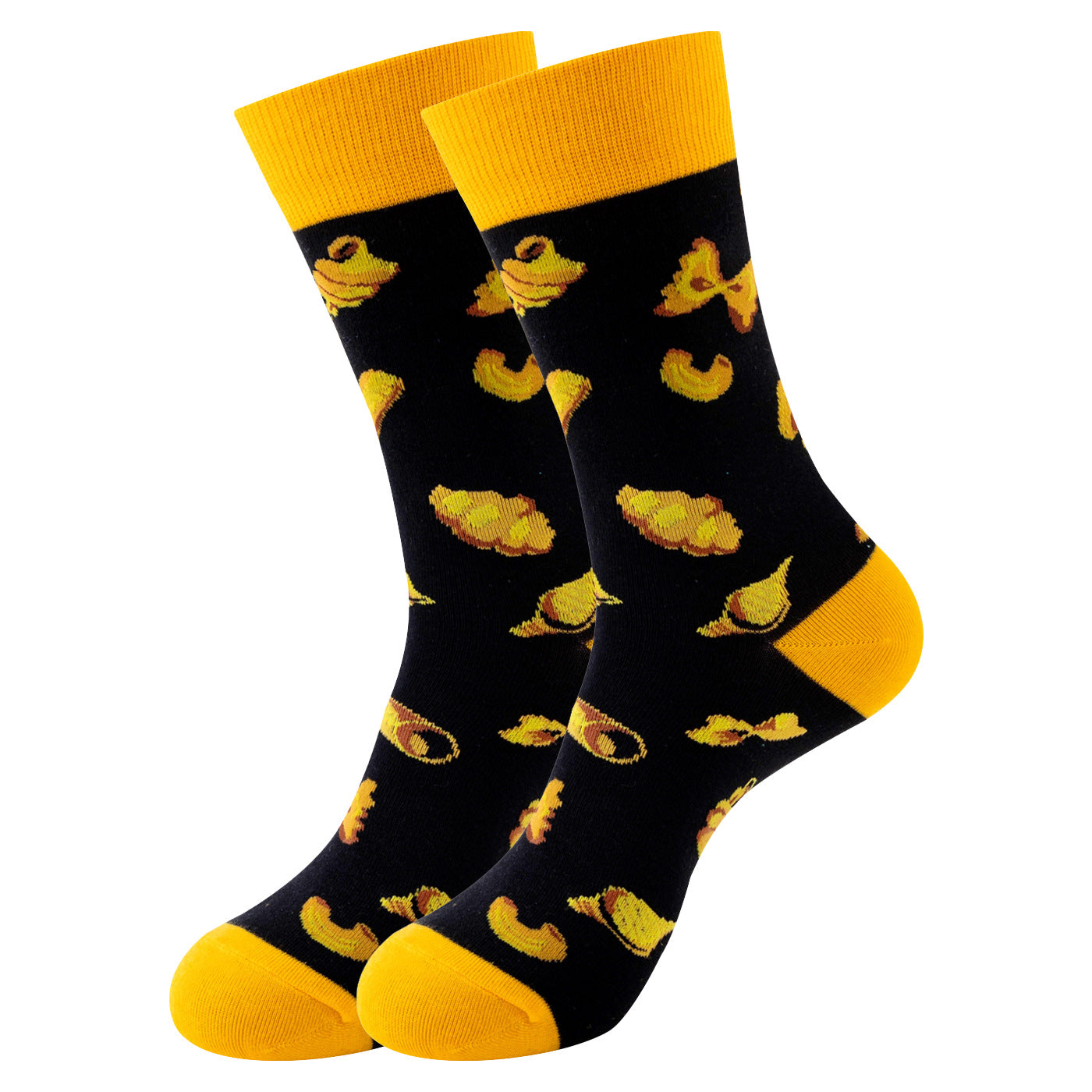 Trendy Mid-Calf Cotton Socks – Unisex Fall & Winter Crew Socks