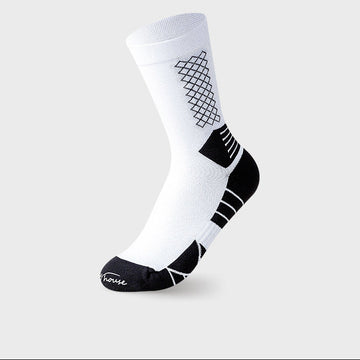 Women’s Breathable Mesh Hiking Crew Socks – Cushioned Quick-Dry Sports Socks