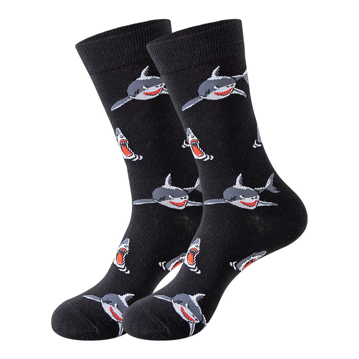 Trendy Mid-Calf Cotton Socks – Unisex Fall & Winter Crew Socks