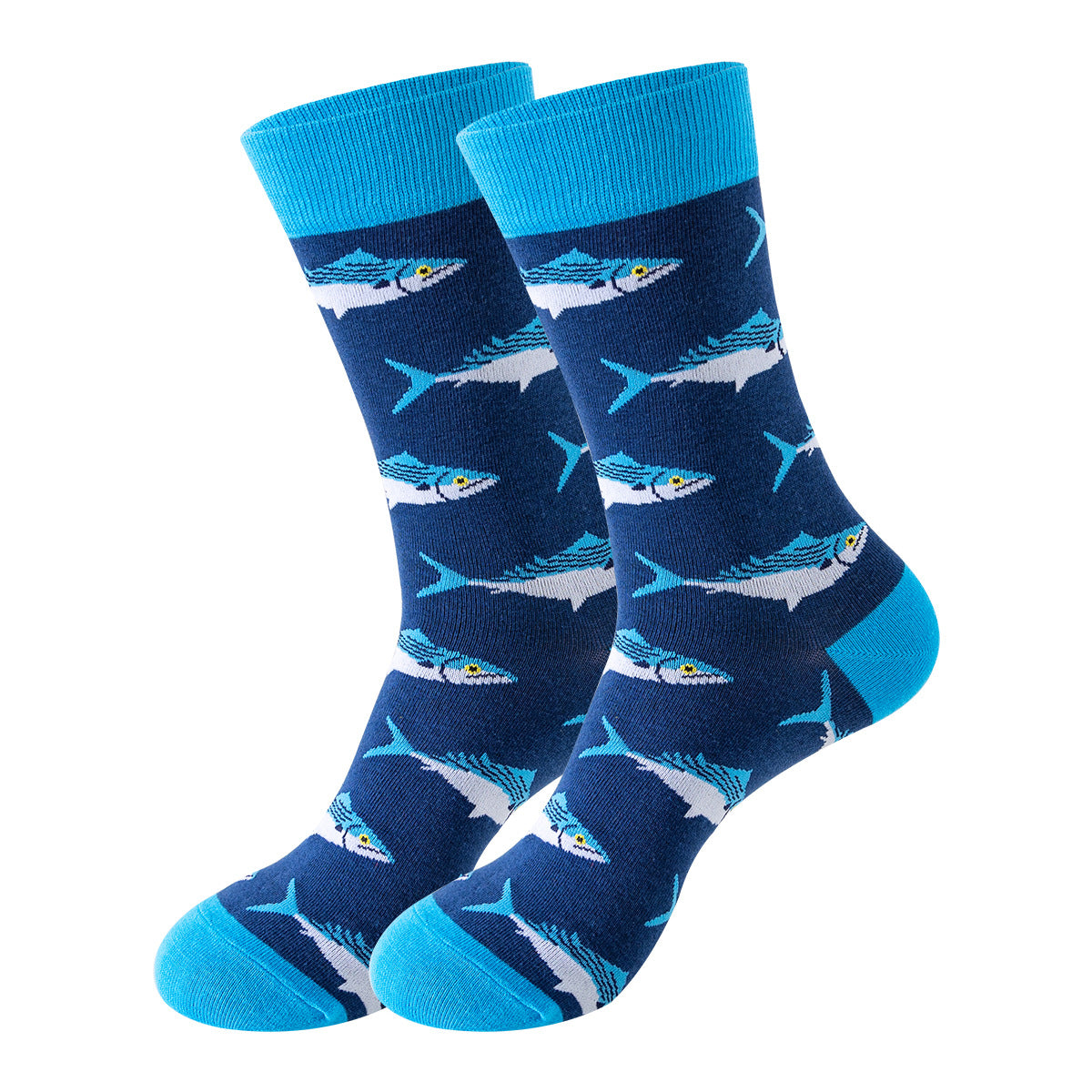 Trendy Mid-Calf Cotton Socks – Unisex Fall & Winter Crew Socks