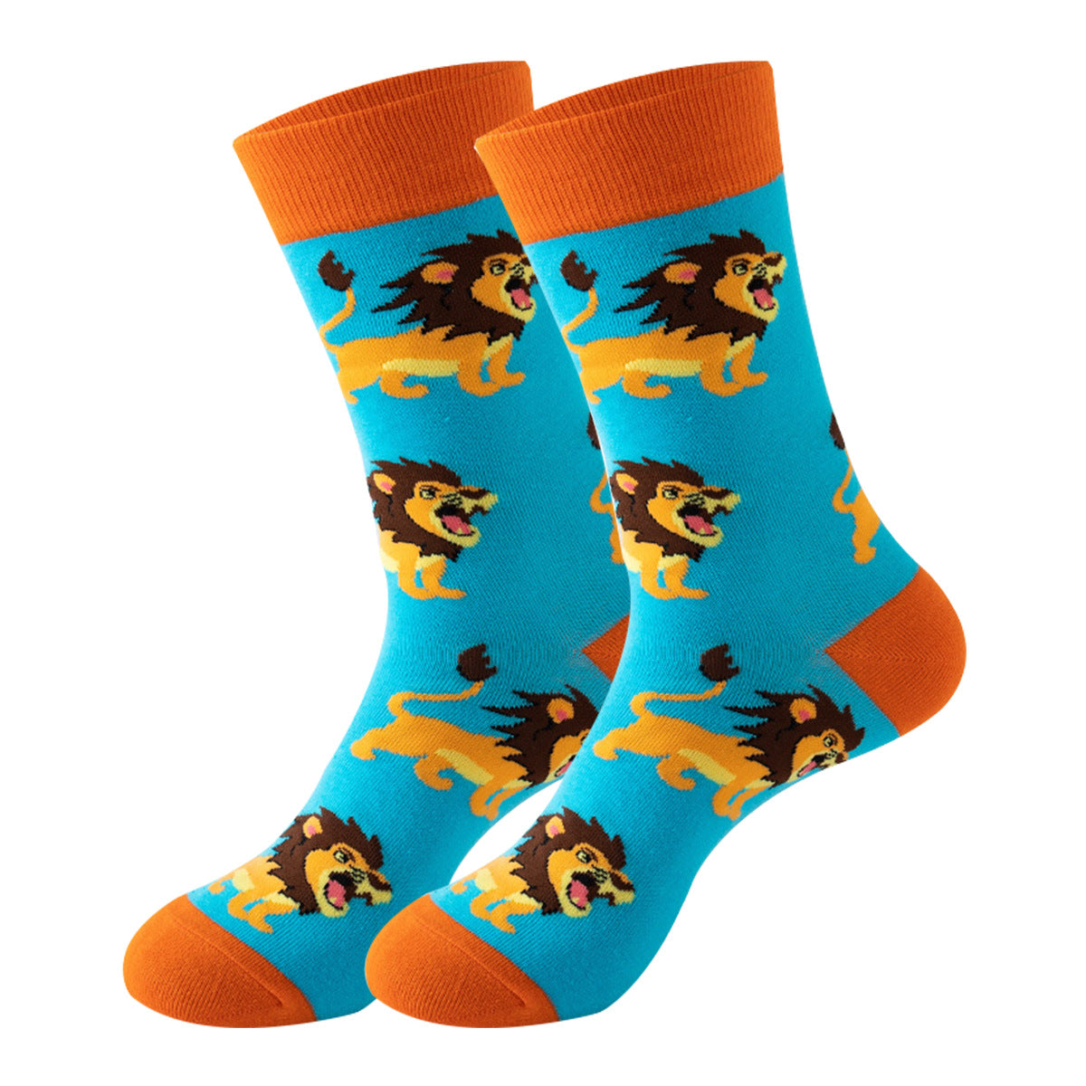 Trendy Mid-Calf Cotton Socks – Unisex Fall & Winter Crew Socks
