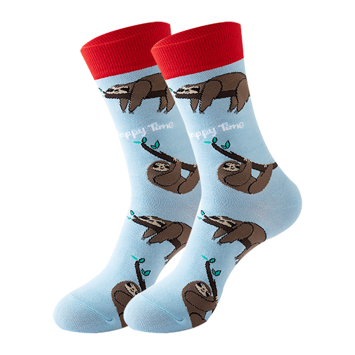 Trendy Mid-Calf Cotton Socks – Unisex Fall & Winter Crew Socks