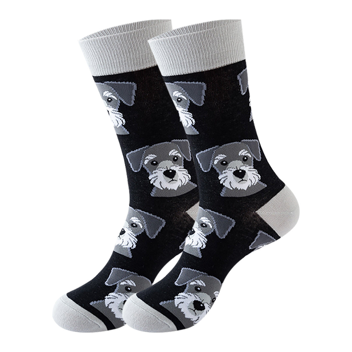 Trendy Mid-Calf Cotton Socks – Unisex Fall & Winter Crew Socks