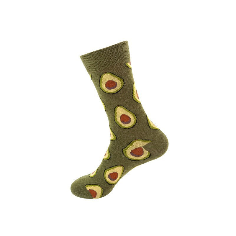 Colorful Mid-Calf Crew Socks – Trendy Unisex Socks for Spring & Fall