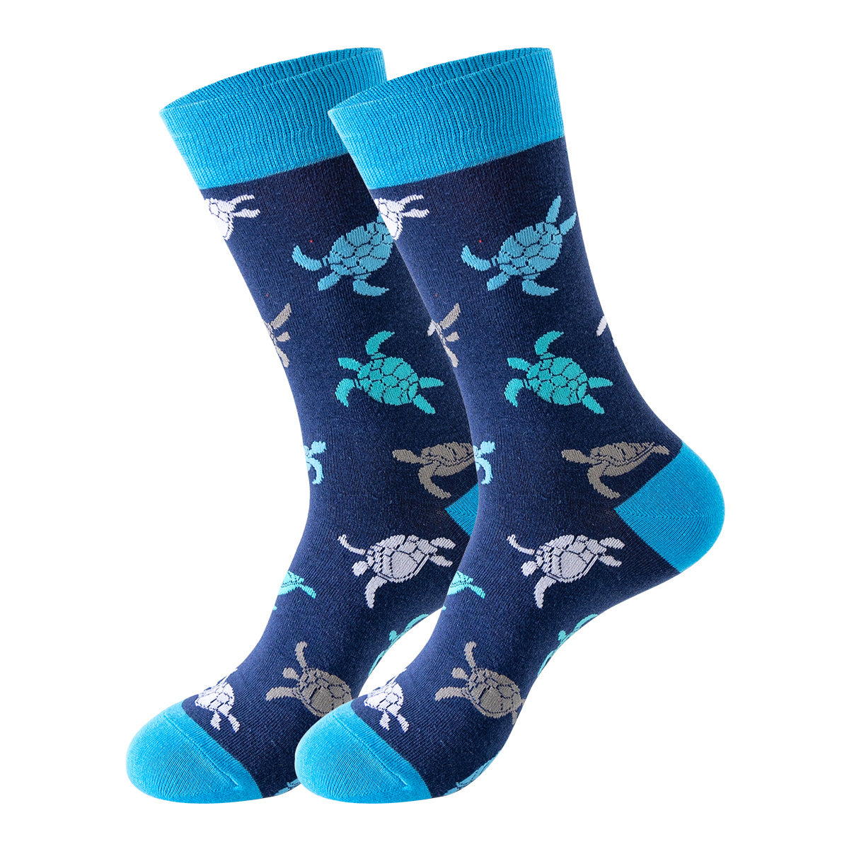 Trendy Mid-Calf Cotton Socks – Unisex Fall & Winter Crew Socks