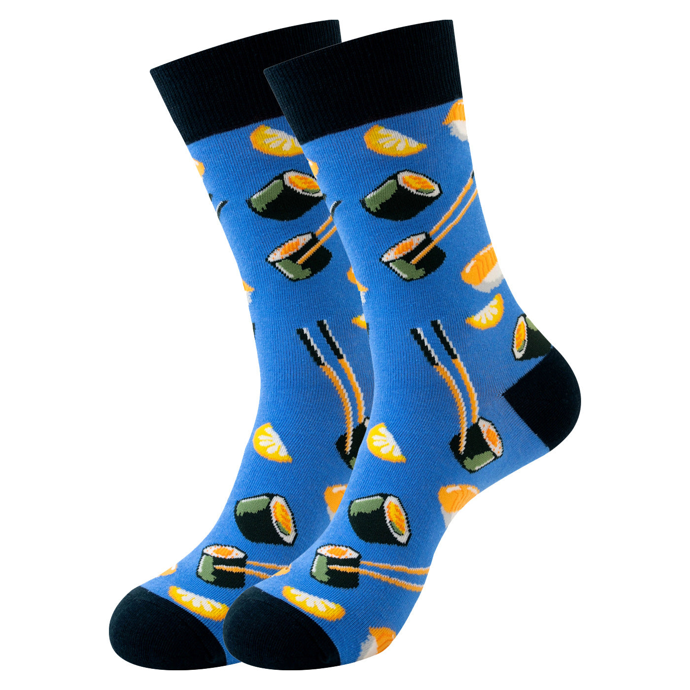 Trendy Mid-Calf Cotton Socks – Unisex Fall & Winter Crew Socks