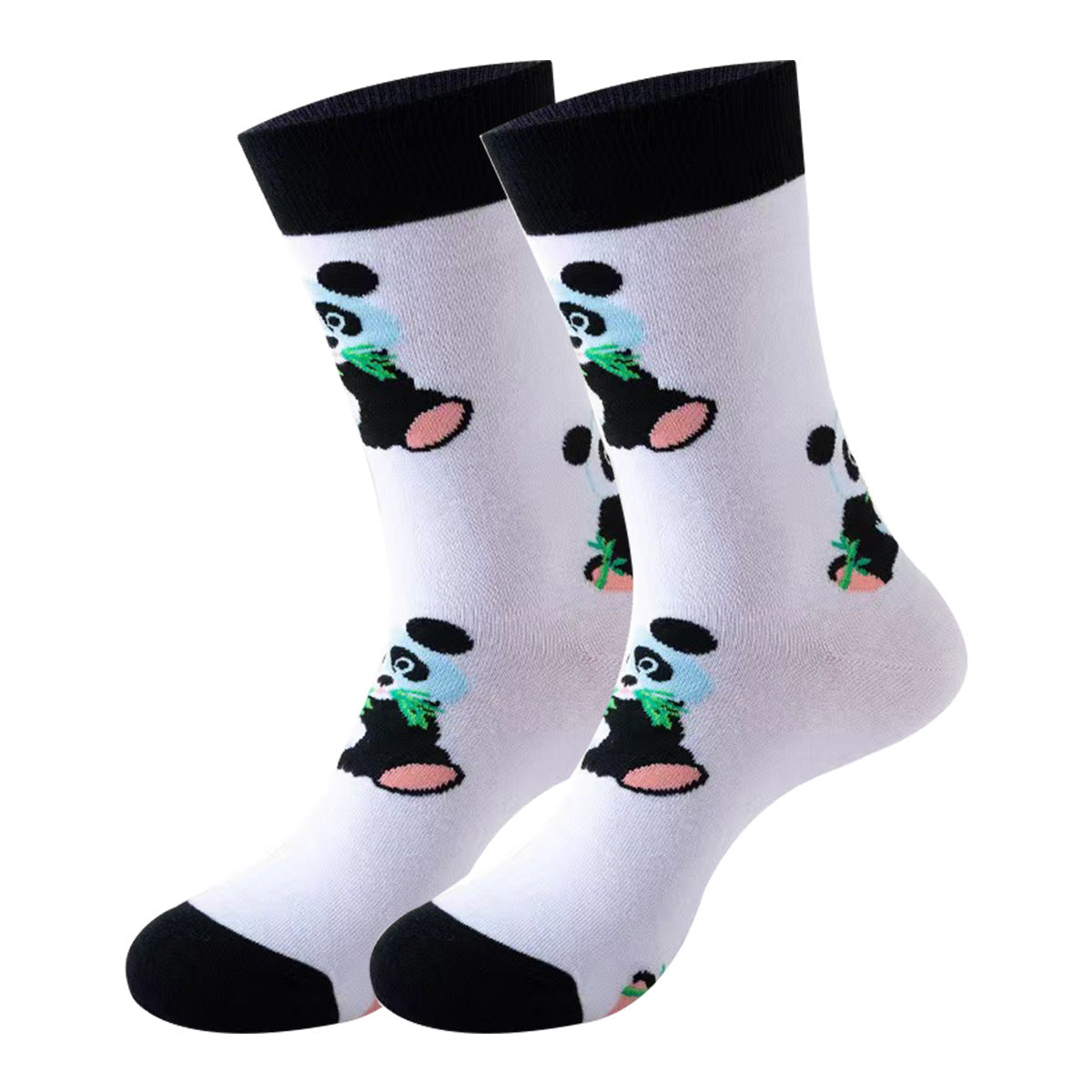 Trendy Mid-Calf Cotton Socks – Unisex Fall & Winter Crew Socks
