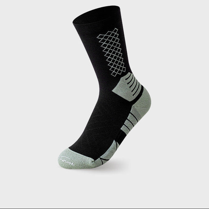 Women’s Breathable Mesh Hiking Crew Socks – Cushioned Quick-Dry Sports Socks