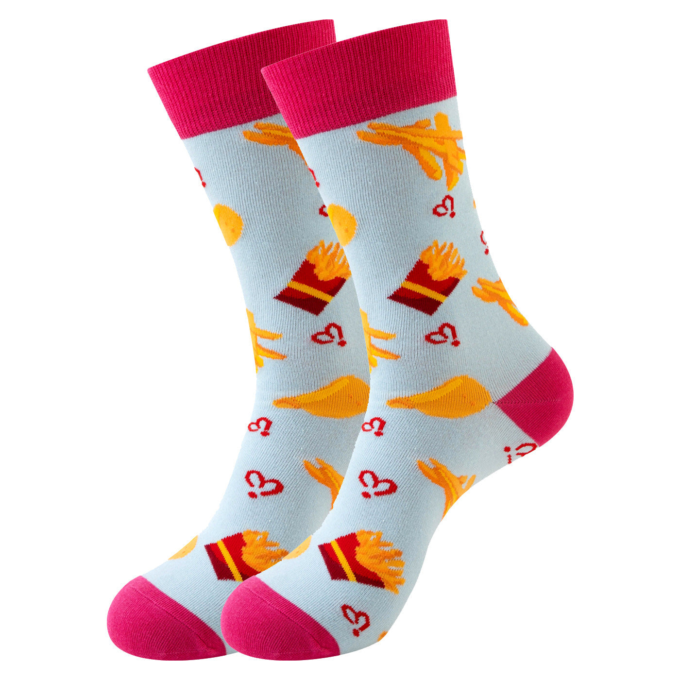 Trendy Mid-Calf Cotton Socks – Unisex Fall & Winter Crew Socks