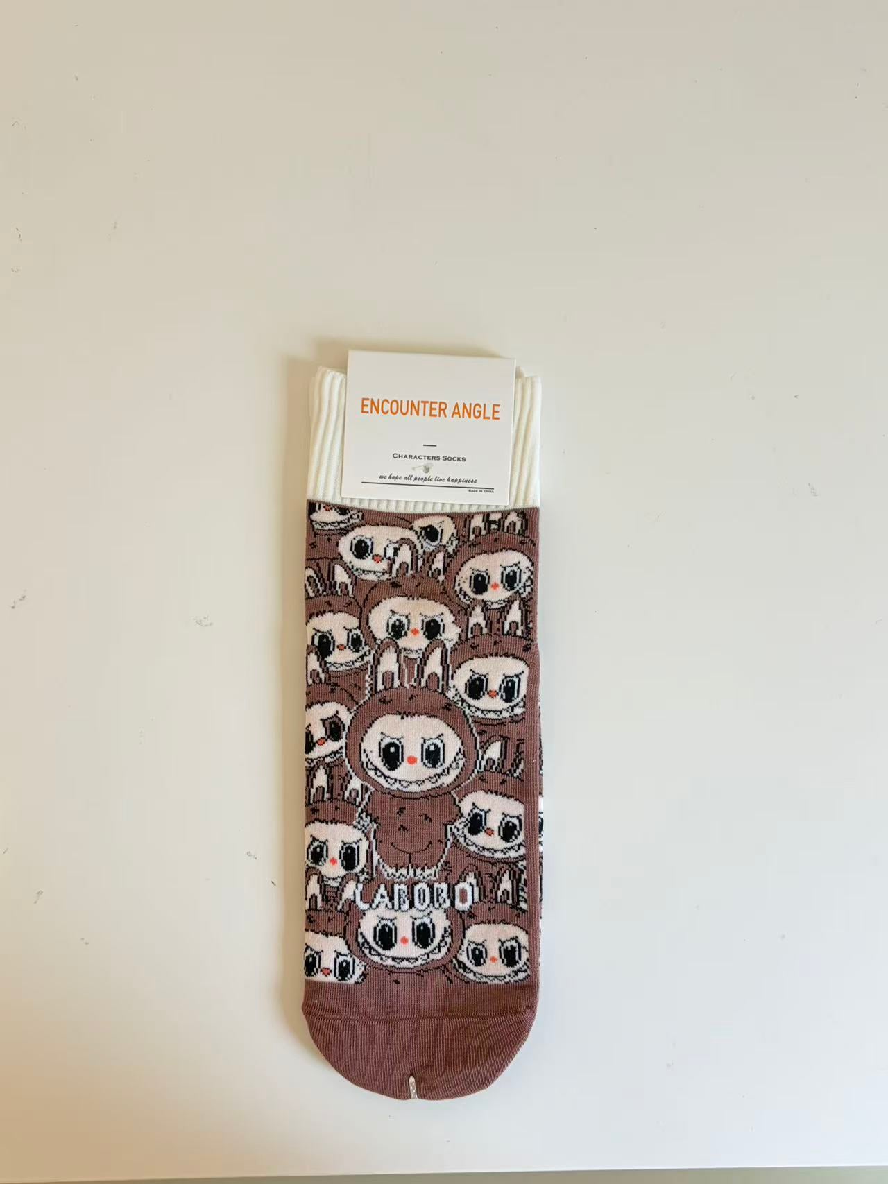 Labubu Socks- Women's Crew Socks