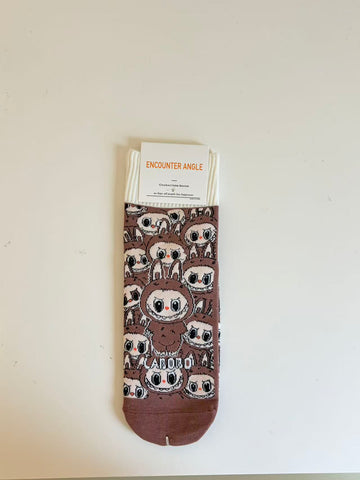 Labubu Socks- Women's Crew Socks
