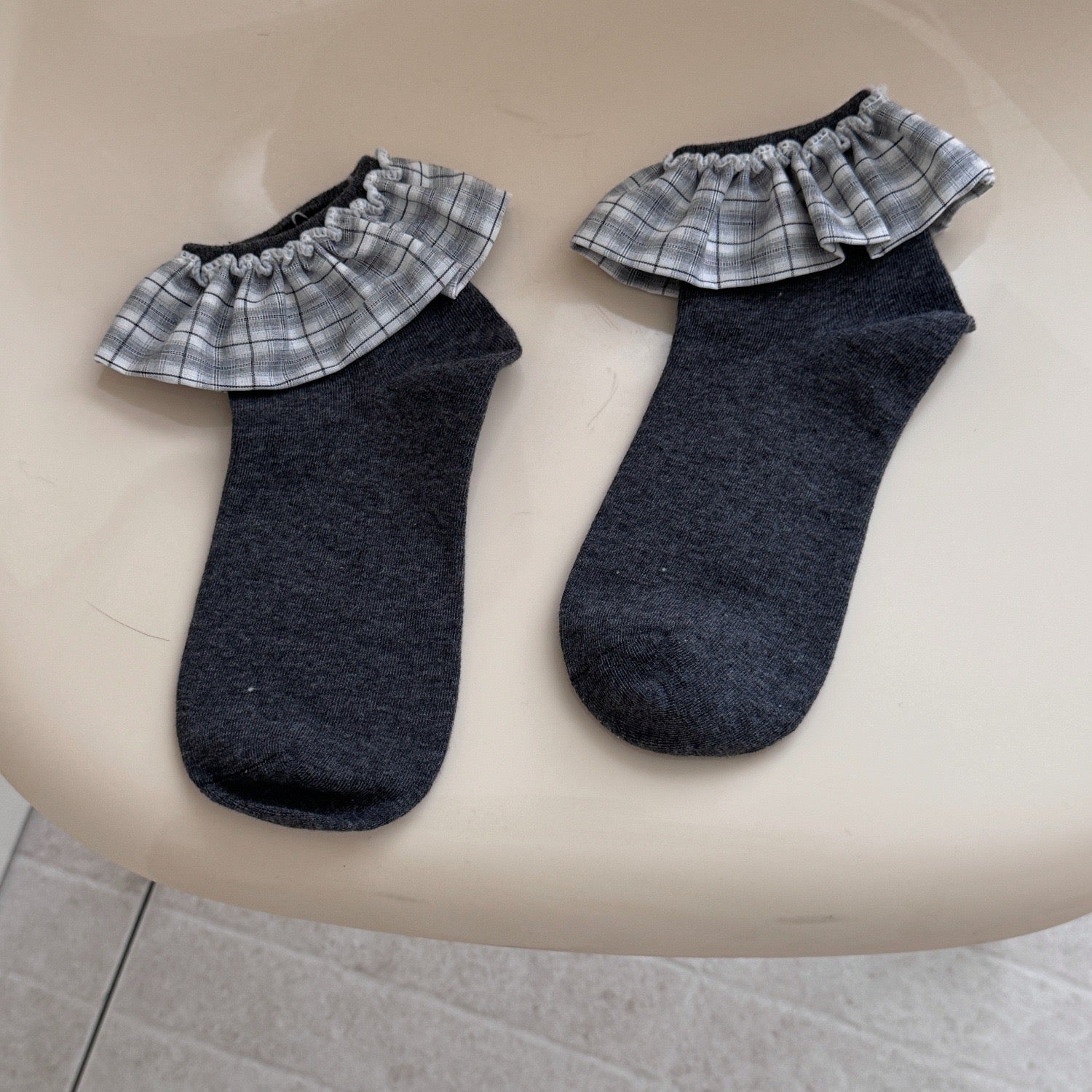 Bluebell Ruffle Socks