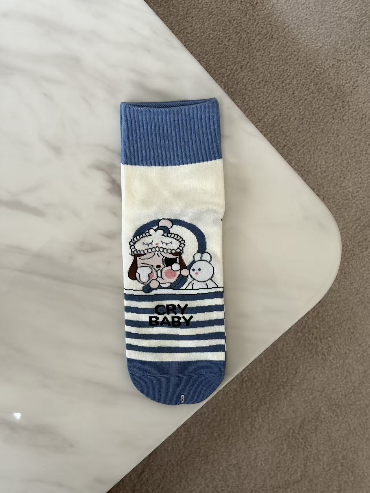 Cry Baby Socks- Women's Crew Socks