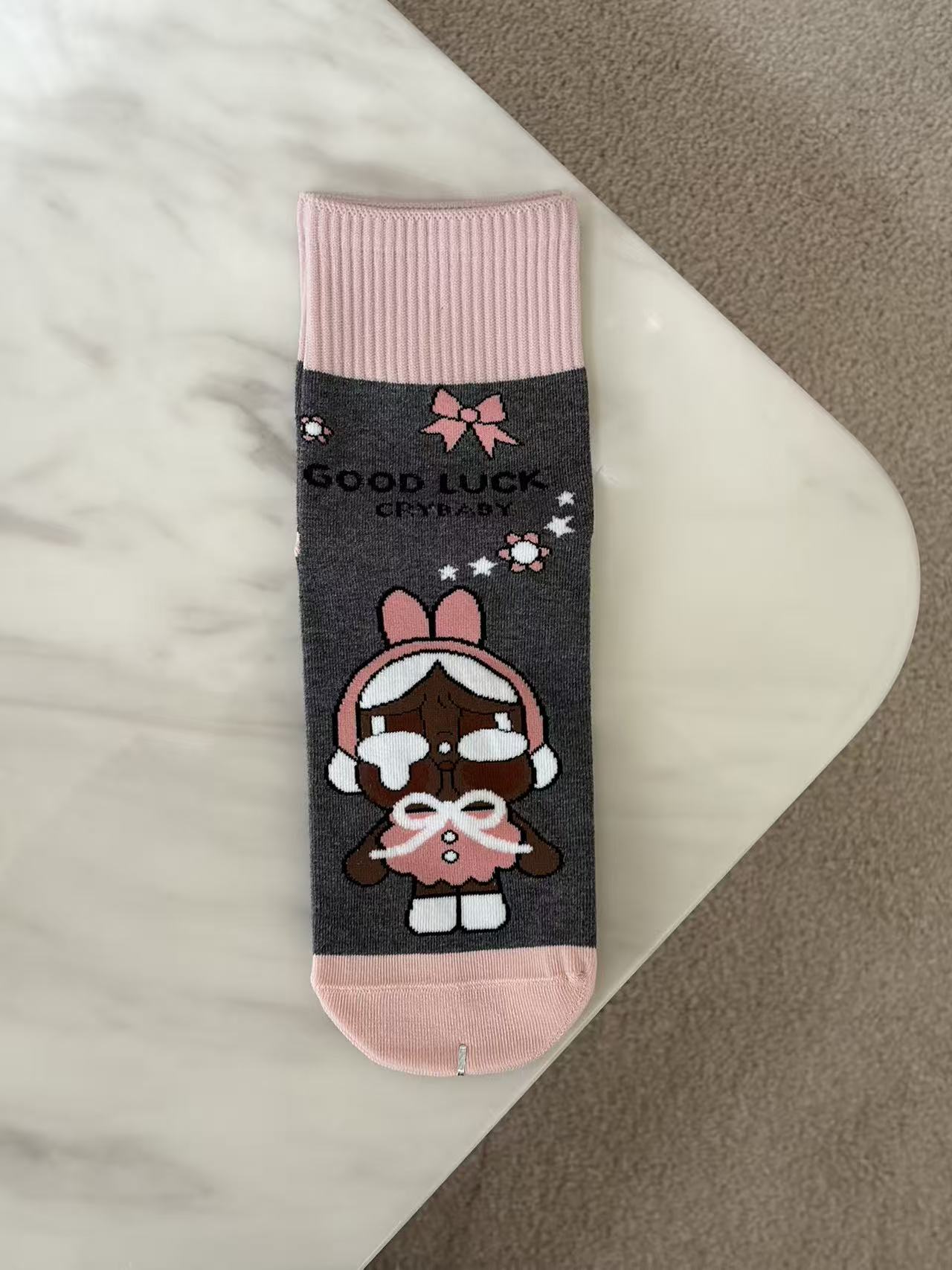 Cry Baby Socks- Women's Crew Socks