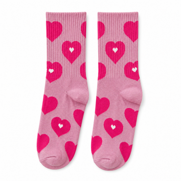 Pink Crush Monogram Socks