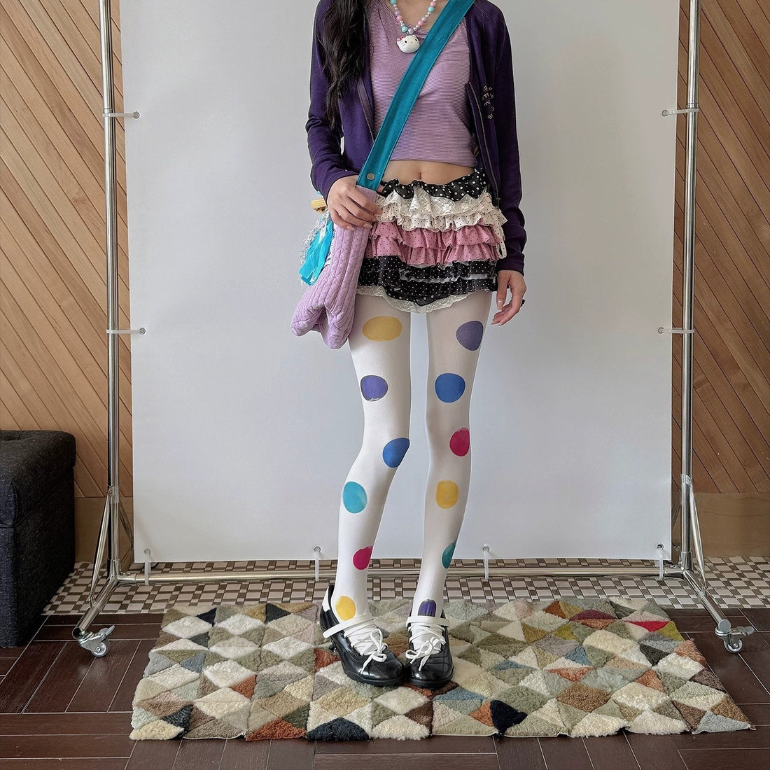 Candy Dot Tights